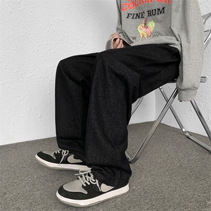 抖音品质 编织绳牛仔裤拖地裤长裤休闲裤A014-DY2125-P55控78图片