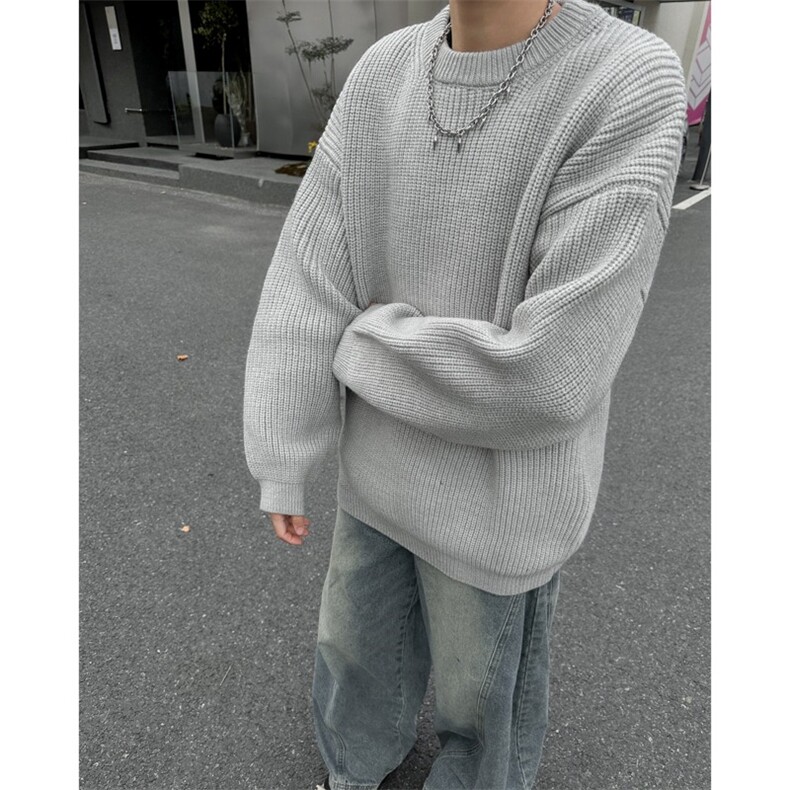 潮牌毛衣外套男冬季美式慵懒风情侣针织衫百搭线衣Y501/P62,男装针织衫/毛衣,星座506