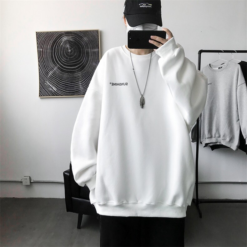 重磅360克大码圆领卫衣M-5XL12色选支持定制抖音品质,男装卫衣,星座115A-3