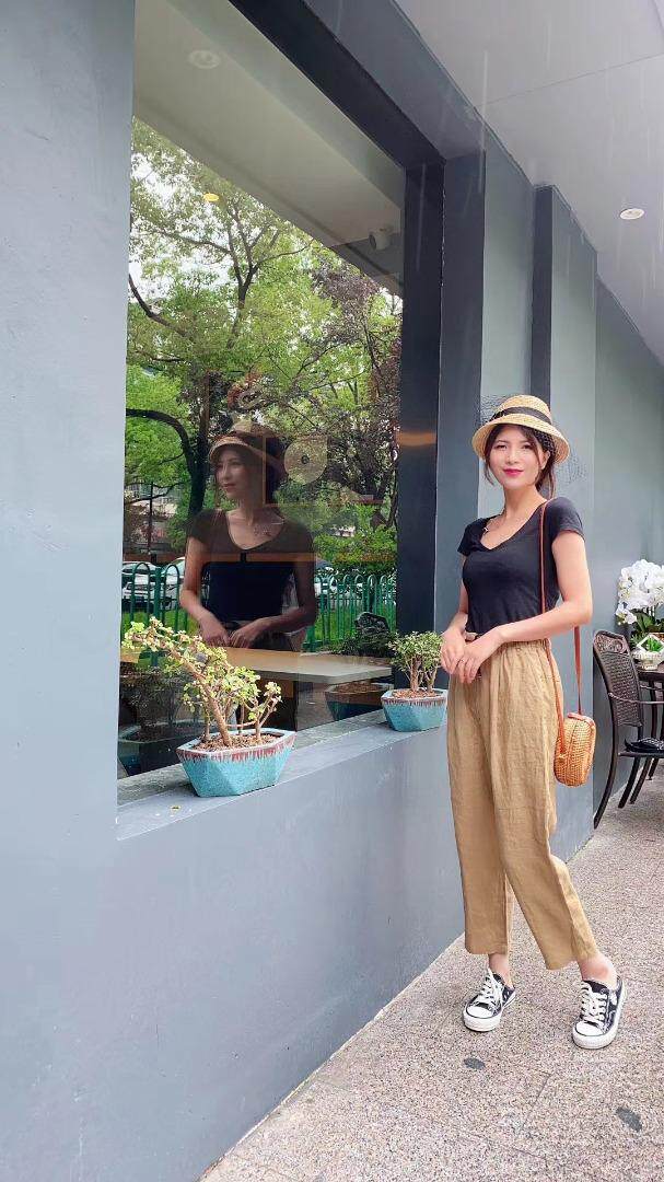 纯苎连衣裙小衫裤子裙子衬衣 时尚风 风淑女风休闲风，女装连衣裙，川哲