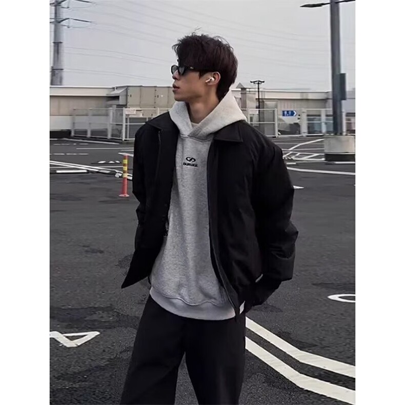 现货秋冬新款美式休闲夹克情侣款帅气百搭外套1008-LW65166-P60,男装夹克,星座1008