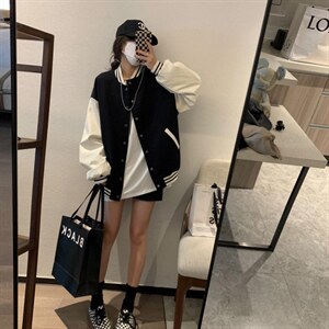 长款棒球服图片
