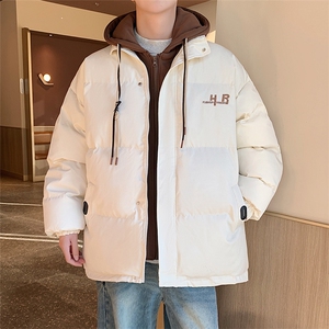 冬季宽松/假两件休闲外套潮加厚棉衣XZ102B-1M8008-P125图片