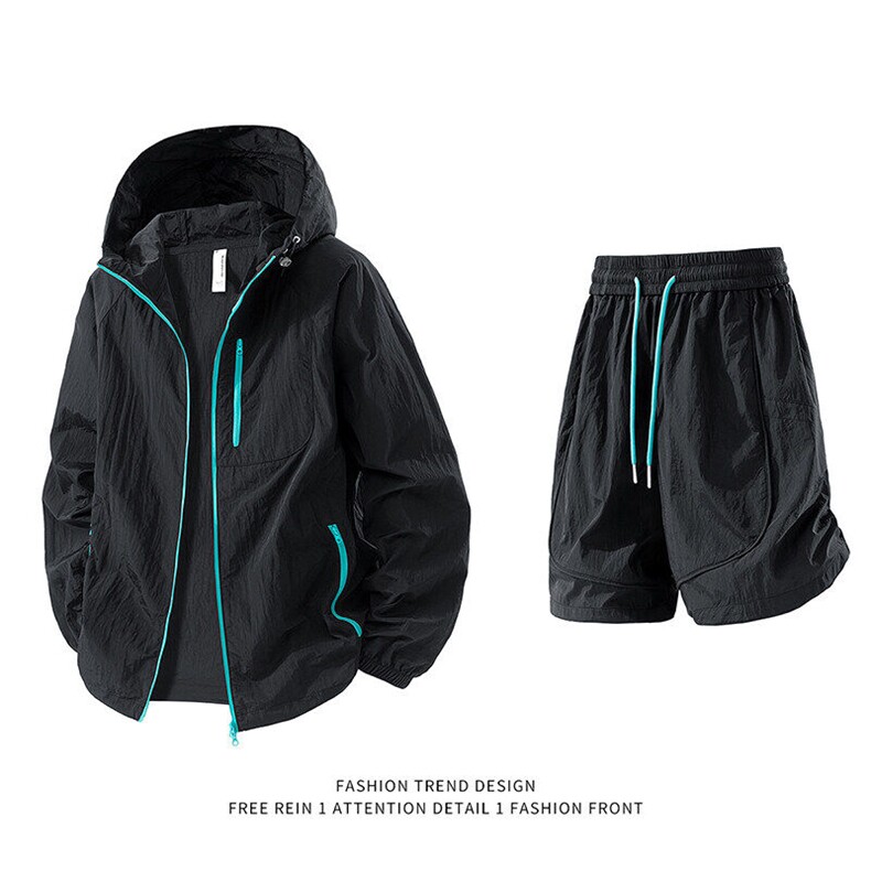 新款休闲情侣防晒套装，男装防晒衣，星座1206-1（原A206-1）