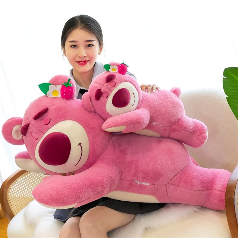 趴款草熊熊，小雨毛绒玩具