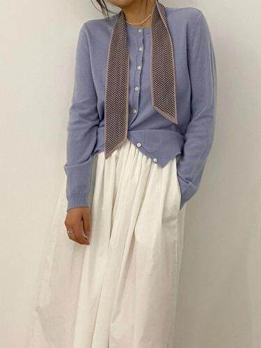 春天白色半裙真的巨百搭的～，女装半身裙，LUCY