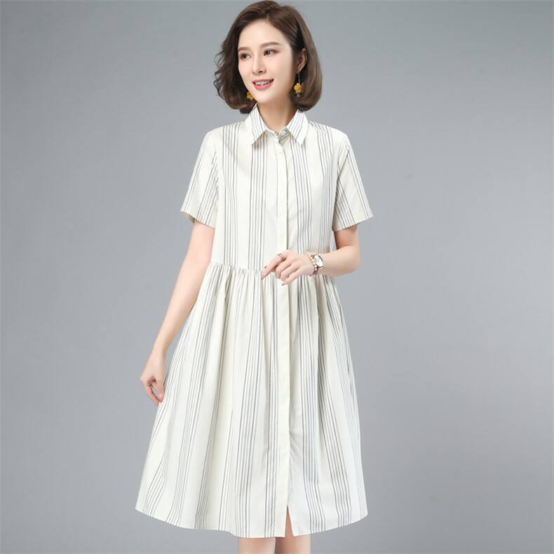 2021夏装新款简约时尚气质休闲舒适连衣裙,女装连衣裙,奕阳依阁