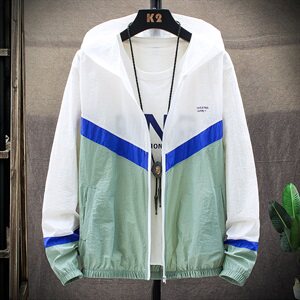 防晒衣服男春秋夏季韩版潮流情侣透帅气夹克超薄款外套HS8806图片