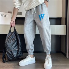 2022品质货新款男士300克复合面全棉束脚宽松卫裤B226-601-P55，男装休闲裤，电商A210