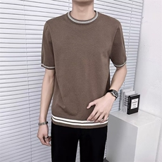 男士短袖T恤韩版潮流宽松打底衫男装衣服潮牌百搭半袖体TM22，男装T恤，星座1116A-2（原606A-1）