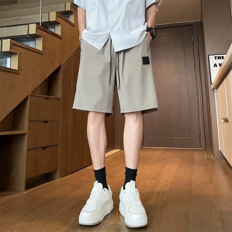 夏季小牛津时尚休闲短裤运动宽松潮男商务DK122p30,男装牛仔裤,星座1013
