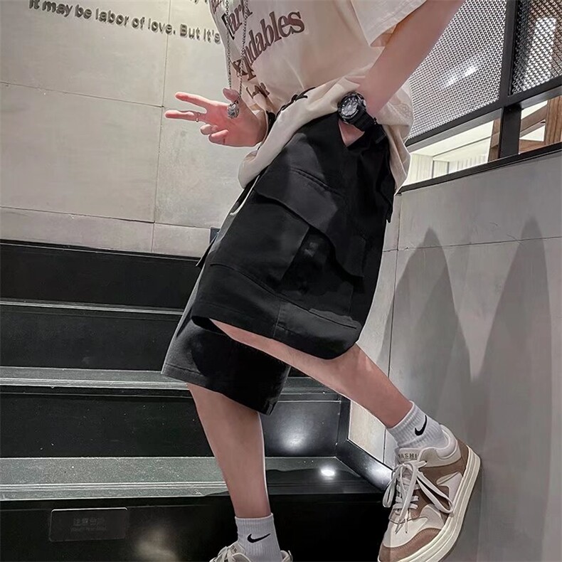 男春夏季新款时尚潮流休闲裤斜纹工装短裤KD10P30,男装休闲裤,星座1116-2