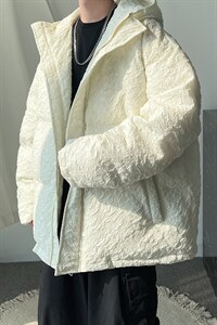 2025年冬季新款棉衣大码压皱连帽棉袄棉服A071-M12-P125,男装棉衣,电商A125