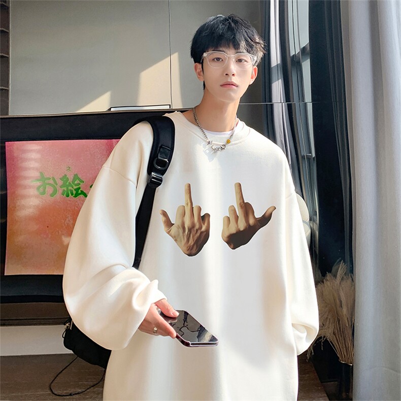 直播品质360克重磅美式卫衣H337特P28同步供应棉H337HM特P38,男装卫衣,电商A486