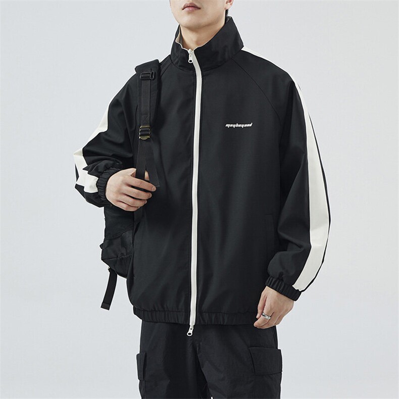 秋季户外夹克男双面穿立领冲锋衣外套DSA157B-JK7904-P68,男装夹克,电商A157B