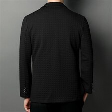 春秋季2023新款西装外套男中年男士爸爸装商务休闲纯色西服上衣，男装西服，电商B212（原钱塘6029）