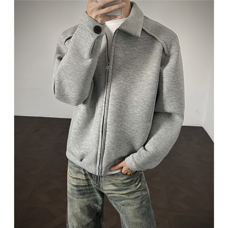 秋冬新款TR空气层拉链衫夹克外套A3641p68，男装夹克，四季星座1118-1