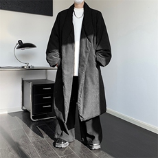 新中式禅意和尚领羽绒服男冬季防寒衣保暖白鸭绒外套YR1220P265，男装羽绒服，星座512-1（原513-3）