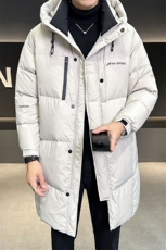 标90白鸭绒2024新款羽绒服男士中长款防寒服B240-YR4415-P395，男装羽绒服，电商B240