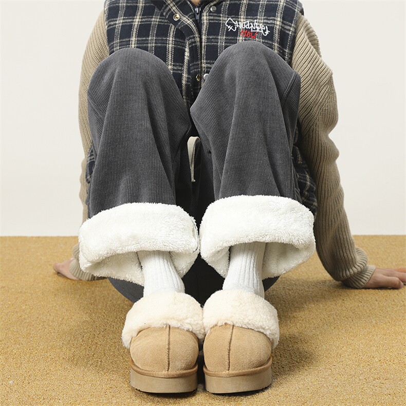 灯芯绒羊羔毛棉裤地毯无影墙XZ604-K121-P60控78，男装棉裤，星座604