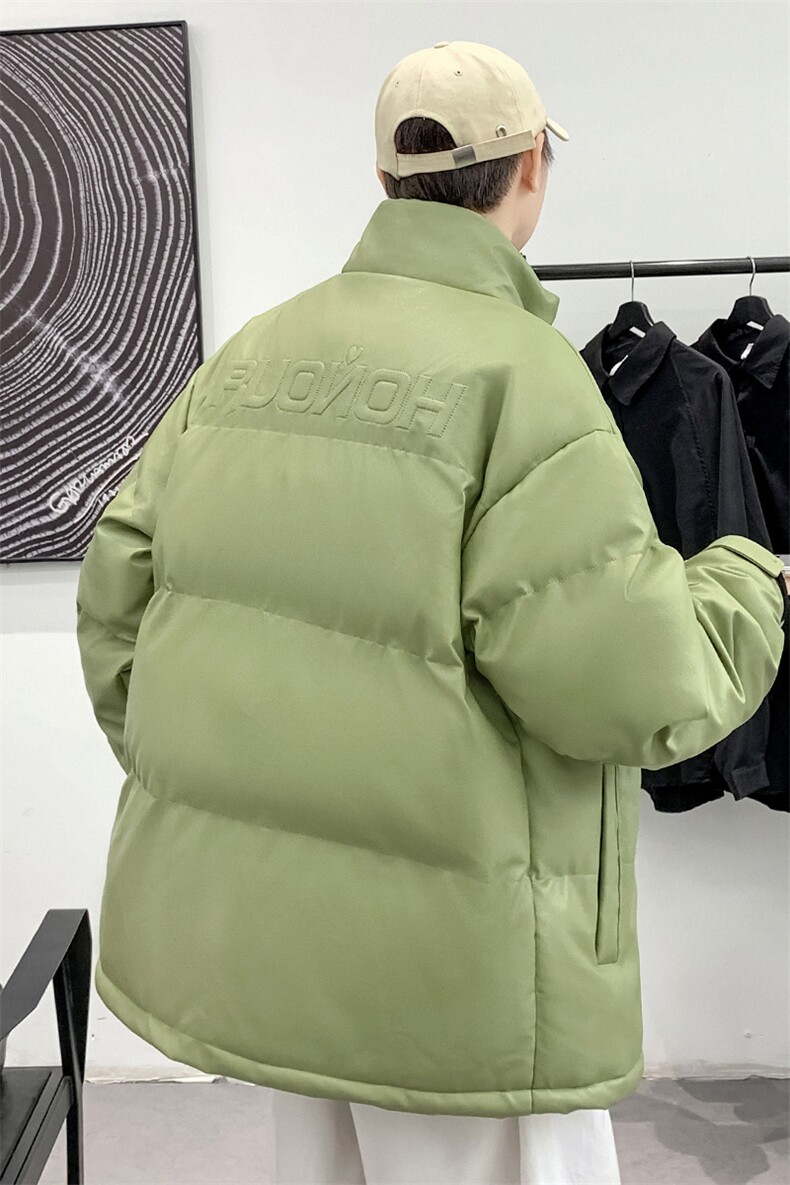 冬季学生港风加绒加厚棉衣外套潮牌刺绣棉服男士8873-P115控价148,男装棉衣,电商A441-1