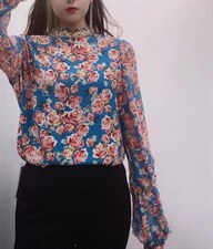 春季新款定位花色衬衫，女装衬衫，帝瀛 DY