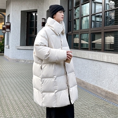 棉衣男冬季加厚潮流中长款棉服男棉袄情侣外套A071-289-P135，男装棉衣，电商A071