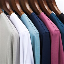 品牌男装正品2024夏季男士纯色短袖T恤韩版潮流时尚休闲男装P50，男装T恤，钱塘6003A(原)4033A