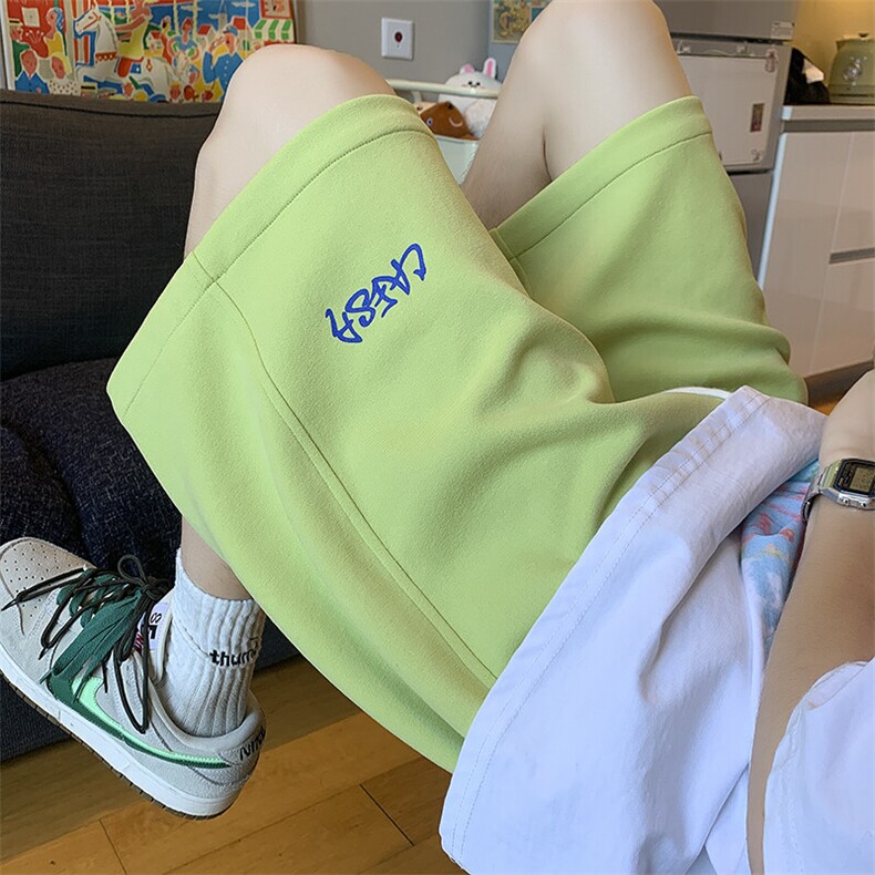 夏季印花短裤M~4XLXZ604-DK806-P35控48,男装休闲裤,星座604