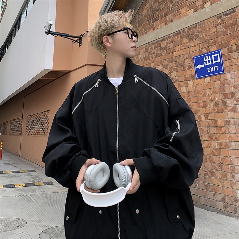 Wt1067-P58美式飞行员拉链宽松型夹克，男装夹克，星座1501-1