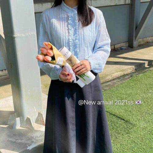 春季新款花边领温柔小衫，女装，Here Bella(5F)