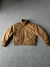 MF06-特P90美式高街立领棒球棉服飞行夹克棉衣短款外套男，男装夹克，电商B327