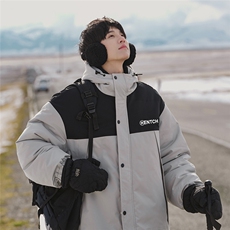 港风新款冬季时尚百搭工装加厚棉服外套MY65602P115控158，男装棉衣，电商A268A