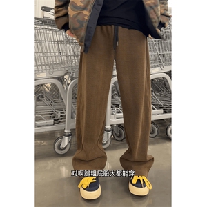 KZ08-特批34 原版现货！ 美式休闲裤斑马纹直筒裤卫裤弯刀裤，男装休闲裤，星座215-1