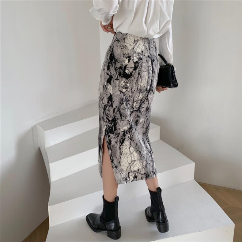 针织包裙，其它，精典蓝月