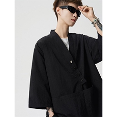 仓库现货CS1139-p48控78新款高品质防晒开衫冰丝凉感大码衬衫，男装防晒衣，电商A059
