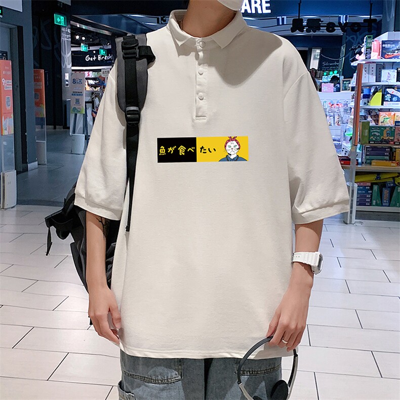 PL57012-P35翻领短袖polo衫男大码胖子半袖t恤男有领保罗衫模特,男装Polo衫,电商A040
