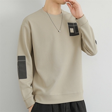 潮男潮牌圆领休闲针织毛衣MY9313P53，男装针织衫/毛衣，星座914
