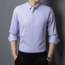 CA10102011钱塘2020-2冬季厚款商务休闲中年男士厚款衬衣P77，男装衬衫，钱塘207-2