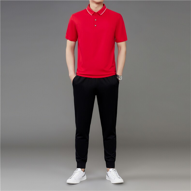 夏季中年男士运动套装短袖短裤T恤两件套运动服休闲时尚夏装套装,男装休闲套装,电商B212（原钱塘6029）