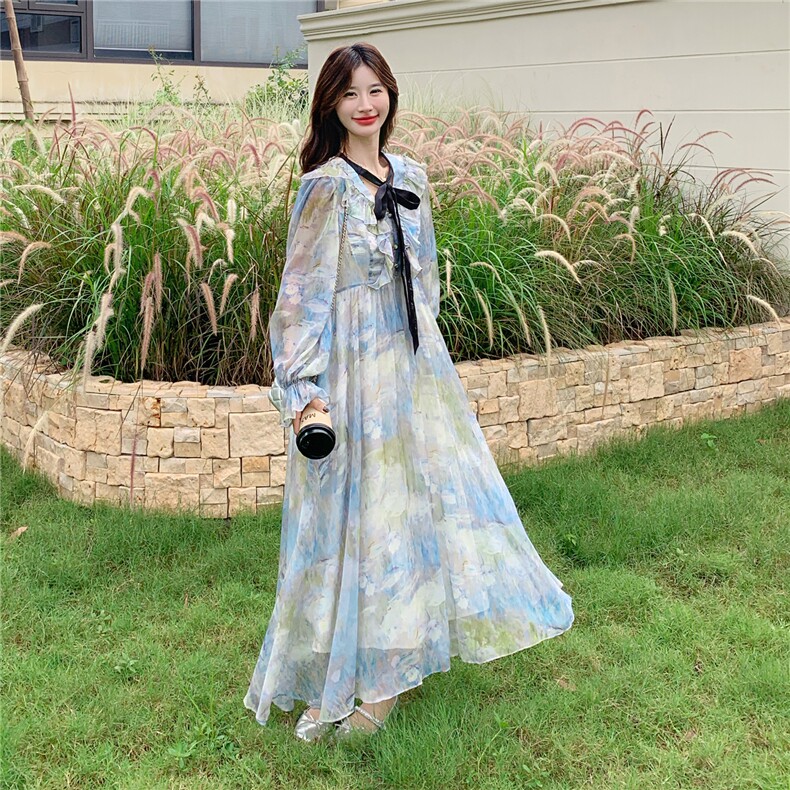 春季重工印花连衣裙C111-2605-P170-K278,女装连衣裙,2C111