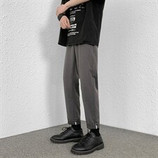 2023年春夏款有型质量好男式九分休闲裤修身L1012P65限88，男装休闲裤，电商A089-1
