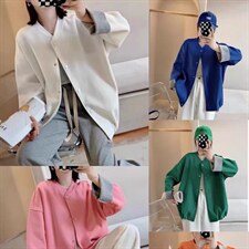 春季新款撞色外套，其它，斐媞梦