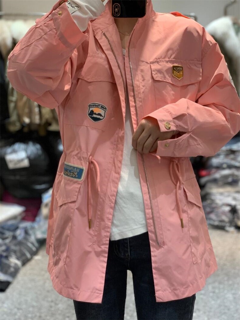 2023新款潮时尚百搭显瘦高级感欧货休闲纯色外套,女装其它,L·H·X