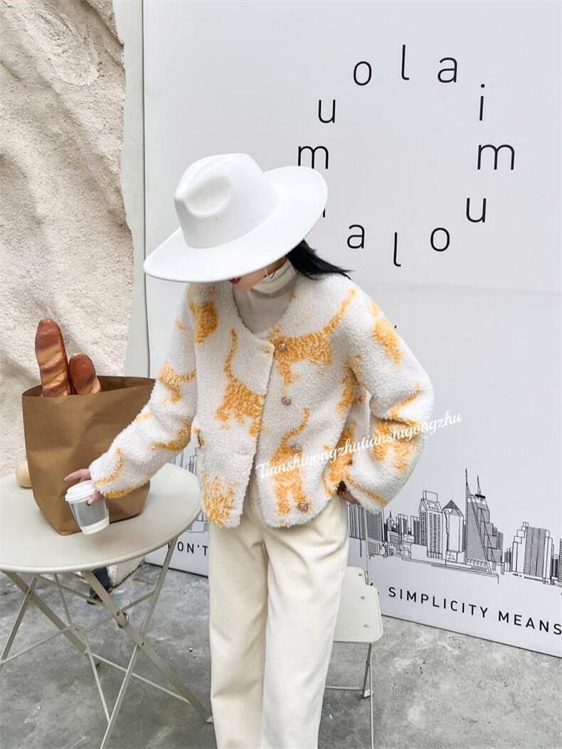 系列款混合羊毛外套，其它，天使公主