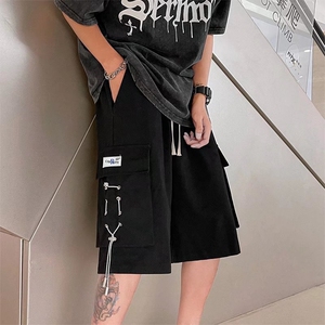 男春季新款时尚潮流休闲工装短裤NB02P35图片