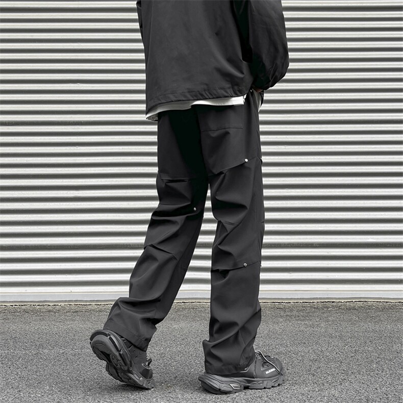 时尚机能风冲锋裤男款秋冬季户外防风百搭冲锋裤K730-加绒特批45,男装休闲裤,星座718-1