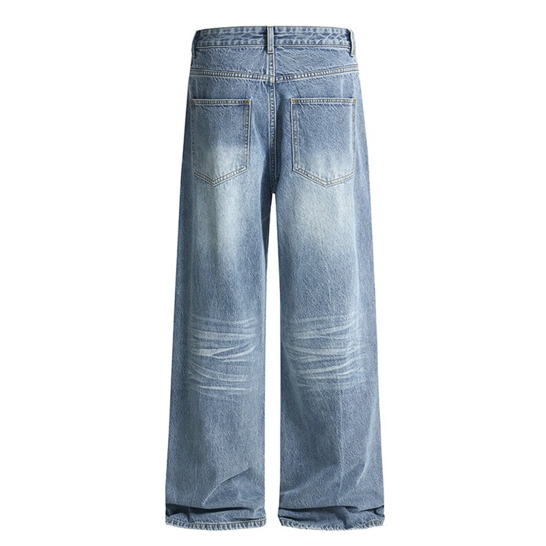 潮流宽松休闲裤高街潮牌牛仔裤A161-K5650-P62108元,男装牛仔裤,电商A161