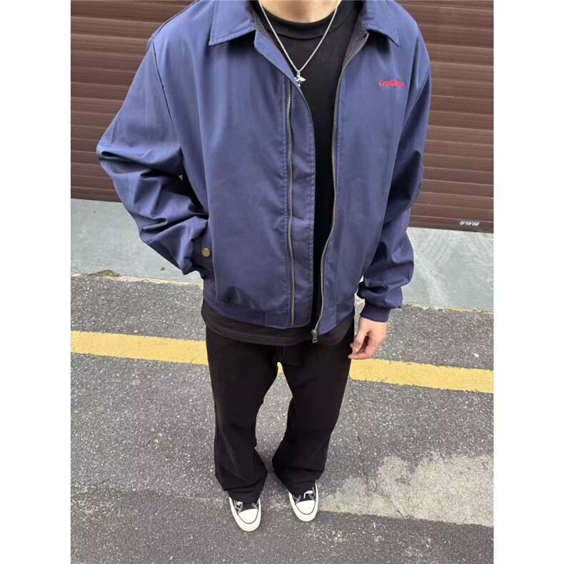1506/QV900/P56春秋痞帅外套男ins高街潮牌港风日系潮流宽松夹克,男装夹克,星座1506