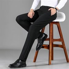 K6255钱塘2020-2秋冬高端商务四面弹不沾灰男士休闲长裤爆款P72，男装休闲裤，钱塘207-2
